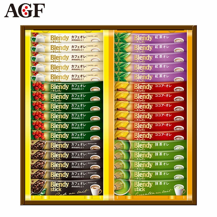 味の素AGF AGFGIFT AGF「ブレンディ」スティック カフェオレ コレクション BST-20R 倉出 ギフト［倉出し］【6セット】 |  (北海道元気市場) 北海道物産・ギフト通販 | Ｂｅ Ｈａｐｐｙ