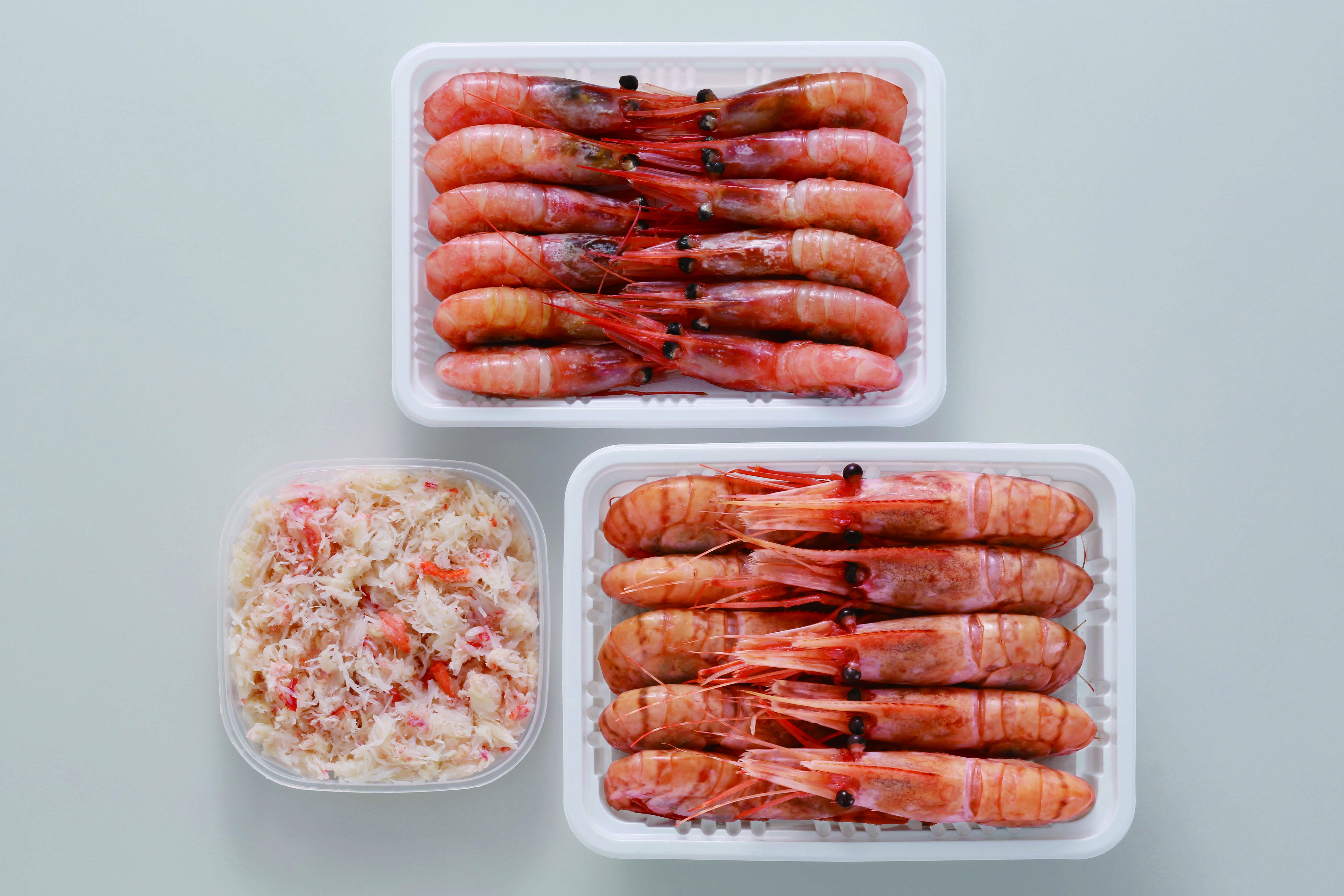 ぼたんえび・甘えび・おおずわいがにほぐし身セット