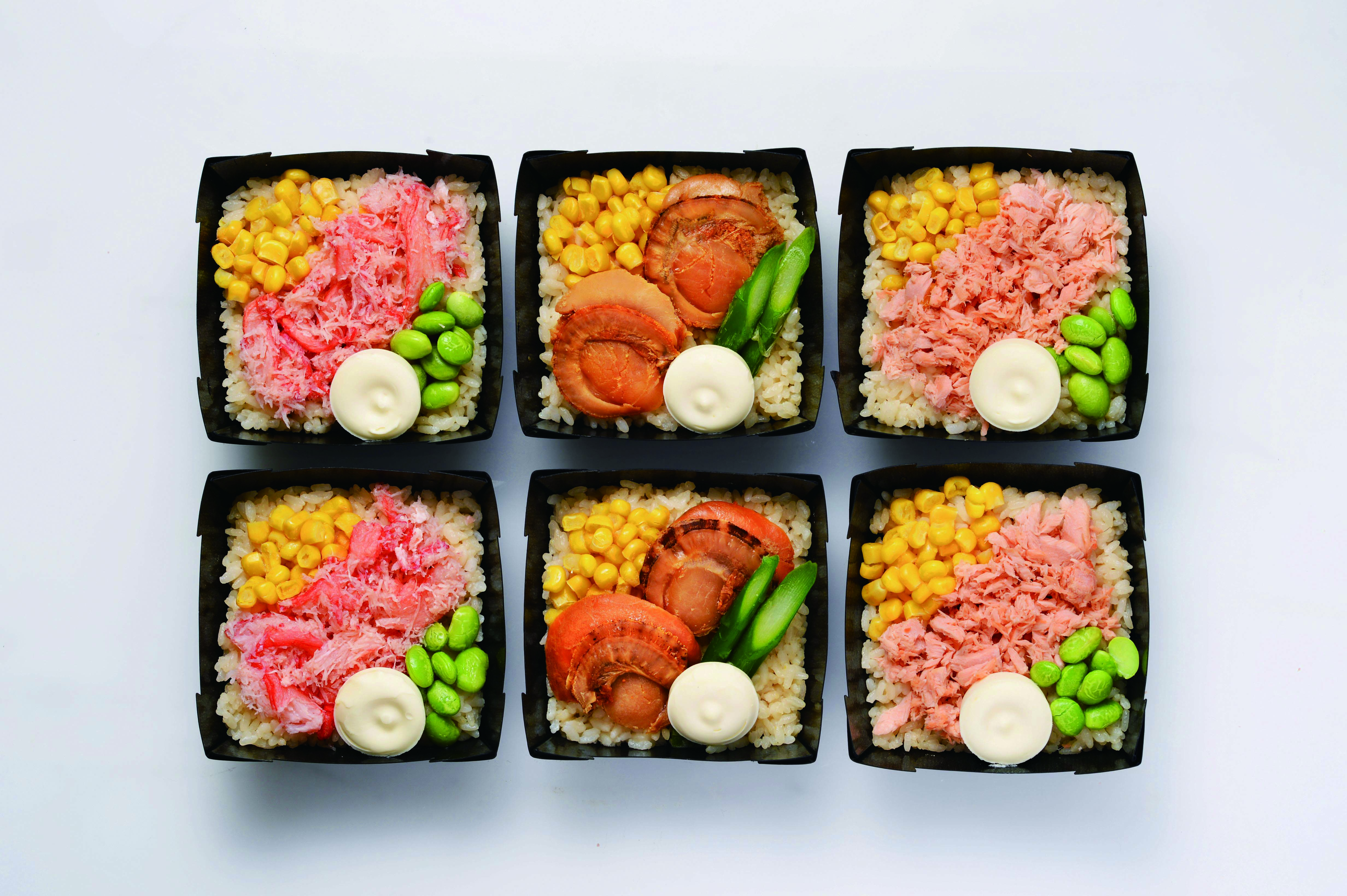 海鮮バターコーンごはん